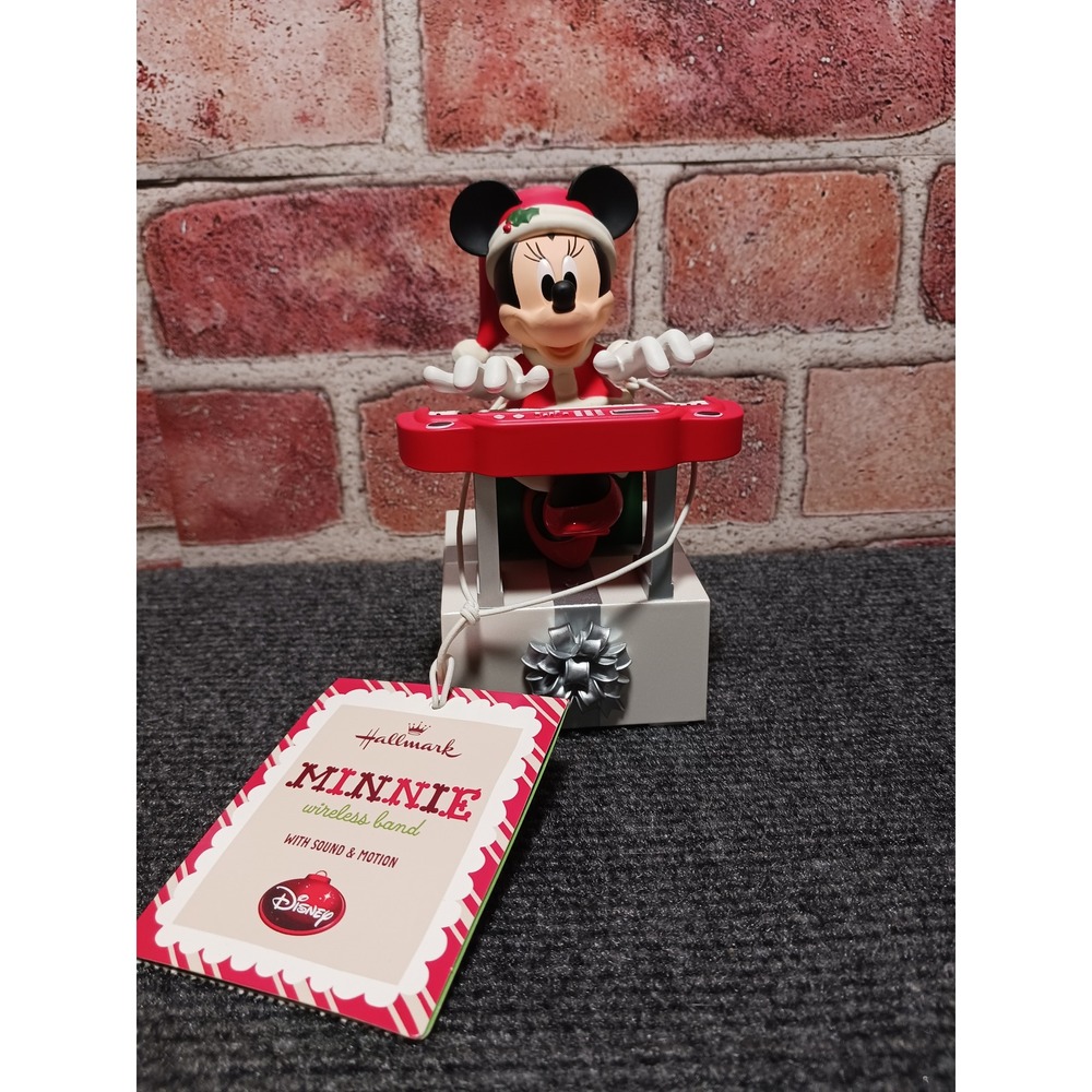 2013‎ Hallmark MINNIE MOUSE Wireless Band Music And Motion Piano